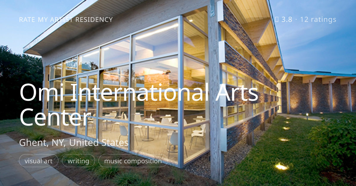 Omi International Arts Center | Rate My Artist Residency